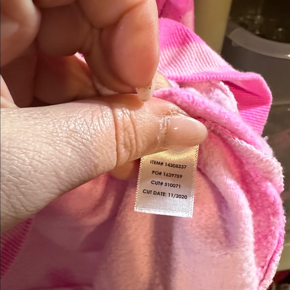 Pink Tie-Dye Sublime Hoodie 2020 1 - Picture 5 of 6